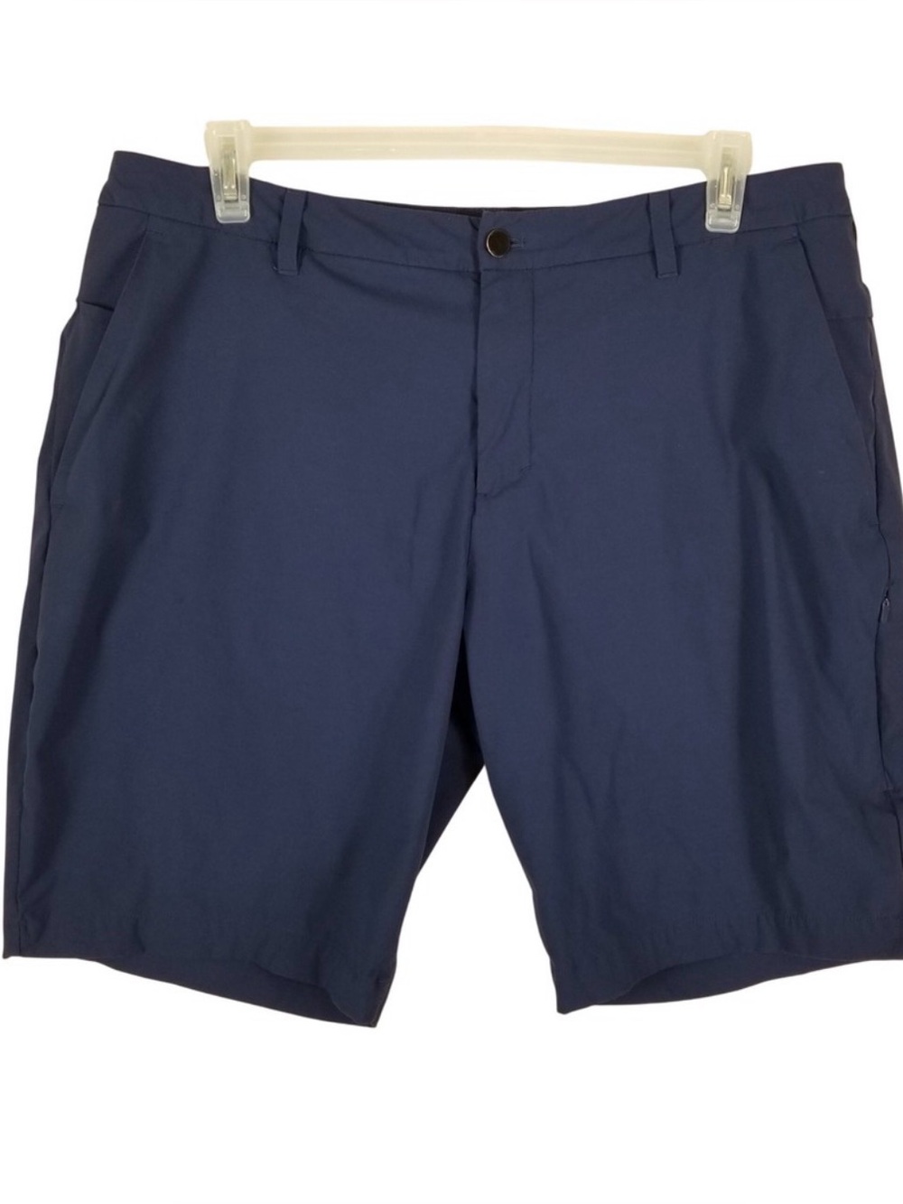 lululemon athletica Men's Flat Front Shorts - Deep Navy, size 36
